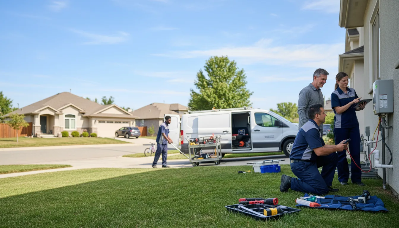 Tankless water heater service in Marienville, PA